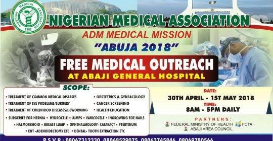 Abuja 2018: Free Medical Outreach at Abaji Central Hospital