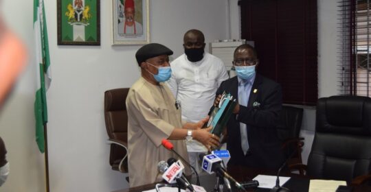 NMA Felicitates With Minister of Labour & Employment on His Birthday.