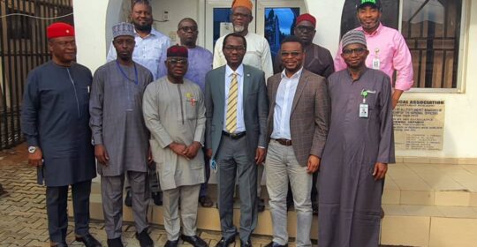 WMA PRESIDENT-ELECT PAYS COURTESY CALL ON NMA PRESIDENT