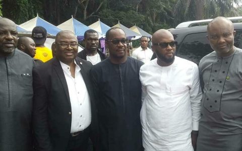 Photos of NMA President in Owerri For a Funeral Ceremony