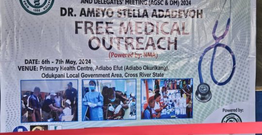 NMA President and NOC Carry Out FREE Medical Outreach