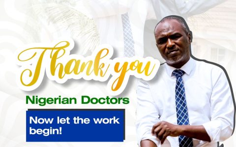 NMA President,  Dr Bala Audu, Thanks Nigerian Drs, Says “Let The Work Begin”!